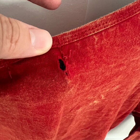 Rising International Colorful Boho Hippie Embroidered Star Patchwork Y2k Top - Picture 4 of 6